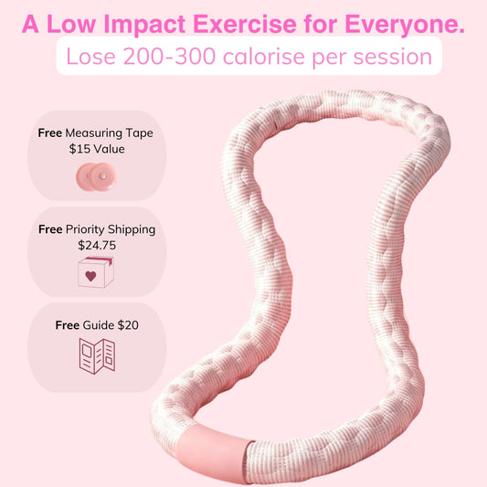SlimHoop ™ | Soft Weighted Fitness Hoop