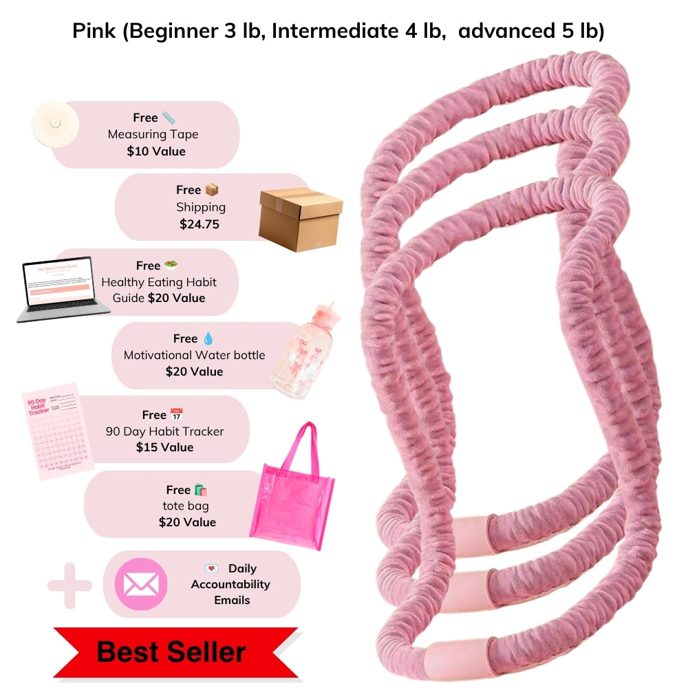 Build Your Dream Body with SlimHoop™ | Soft Weighted Fitness Hoop