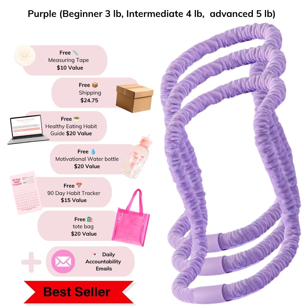 Build Your Dream Body with SlimHoop™ | Soft Weighted Fitness Hoop
