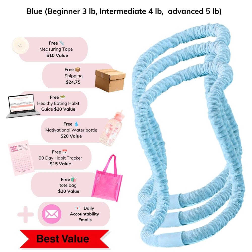 Build Your Dream Body with SlimHoop™ | Soft Weighted Fitness Hoop