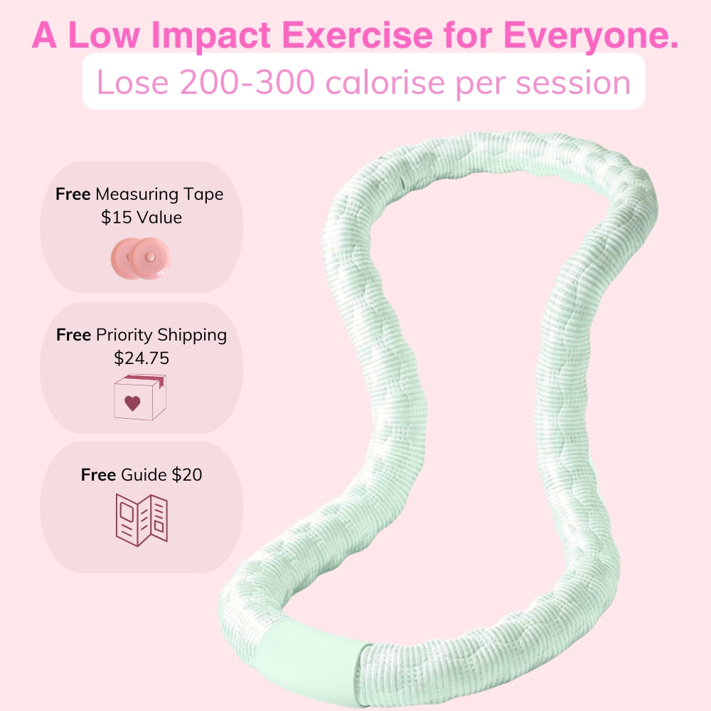 SlimHoop ™ | Soft Weighted Fitness Hoop