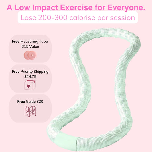 SlimHoop ™ | Soft Weighted Fitness Hoop