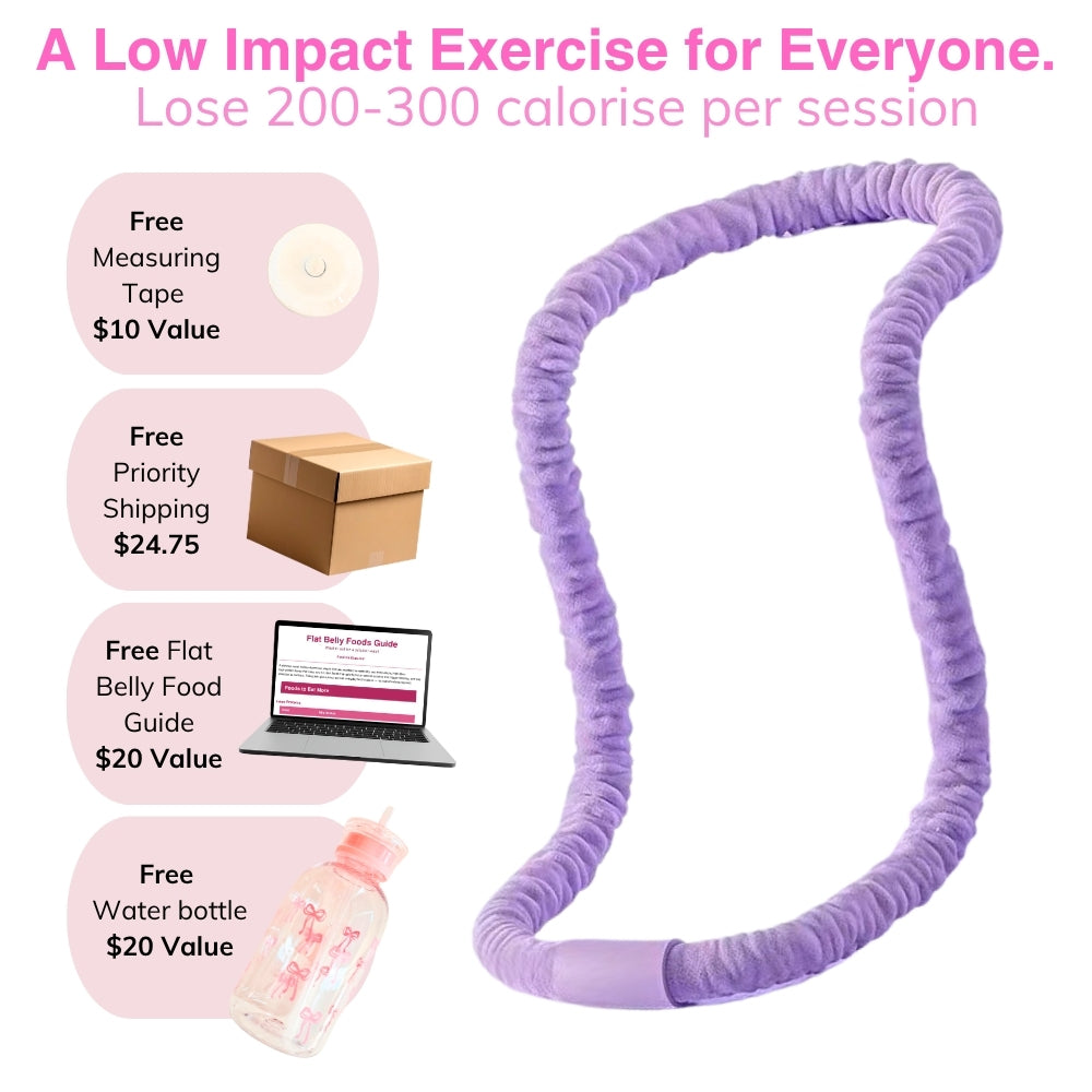 SlimHoop ™ | Soft Weighted Fitness Hoop