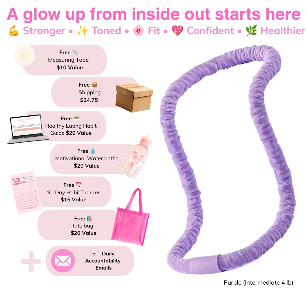 Build Your Dream Body with SlimHoop™ | Soft Weighted Fitness Hoop