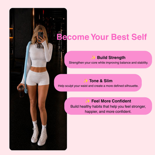 Build Your Dream Body with SlimHoop™ | Soft Weighted Fitness Hoop