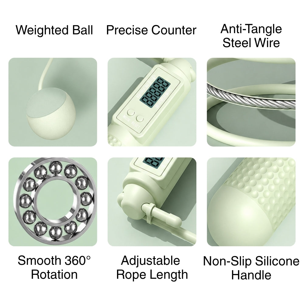 JumpFit™ 2 in 1 Smart Rope